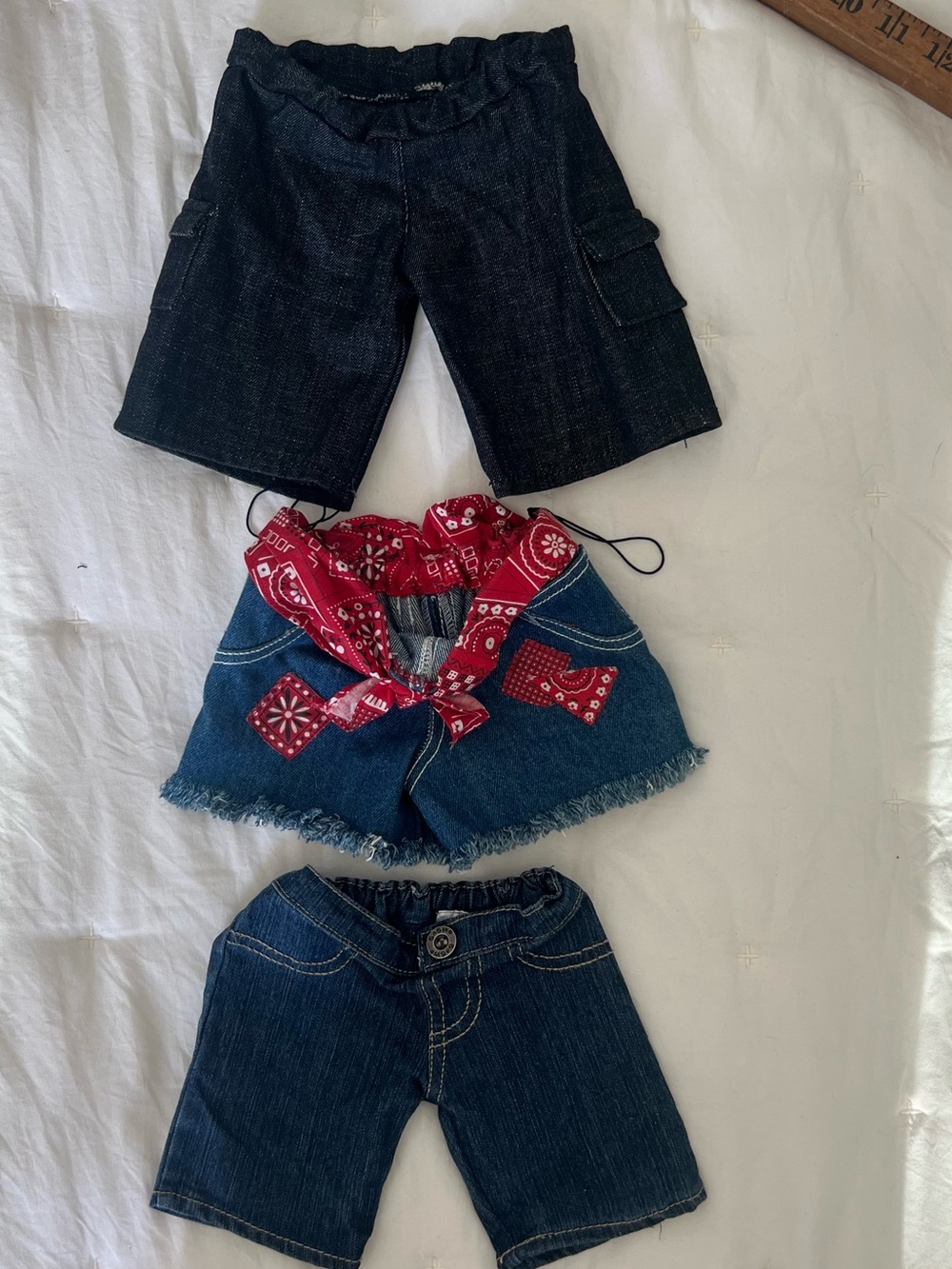 Build-A-Bear Denim Jeans x3